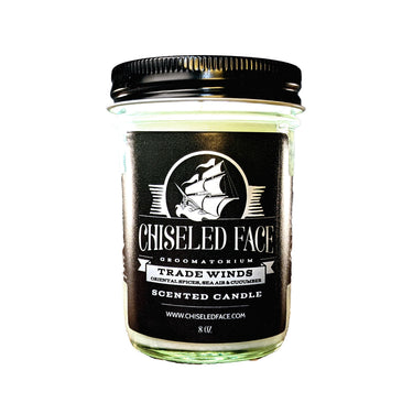 Trade Winds Scented Candle - Chiseled Face